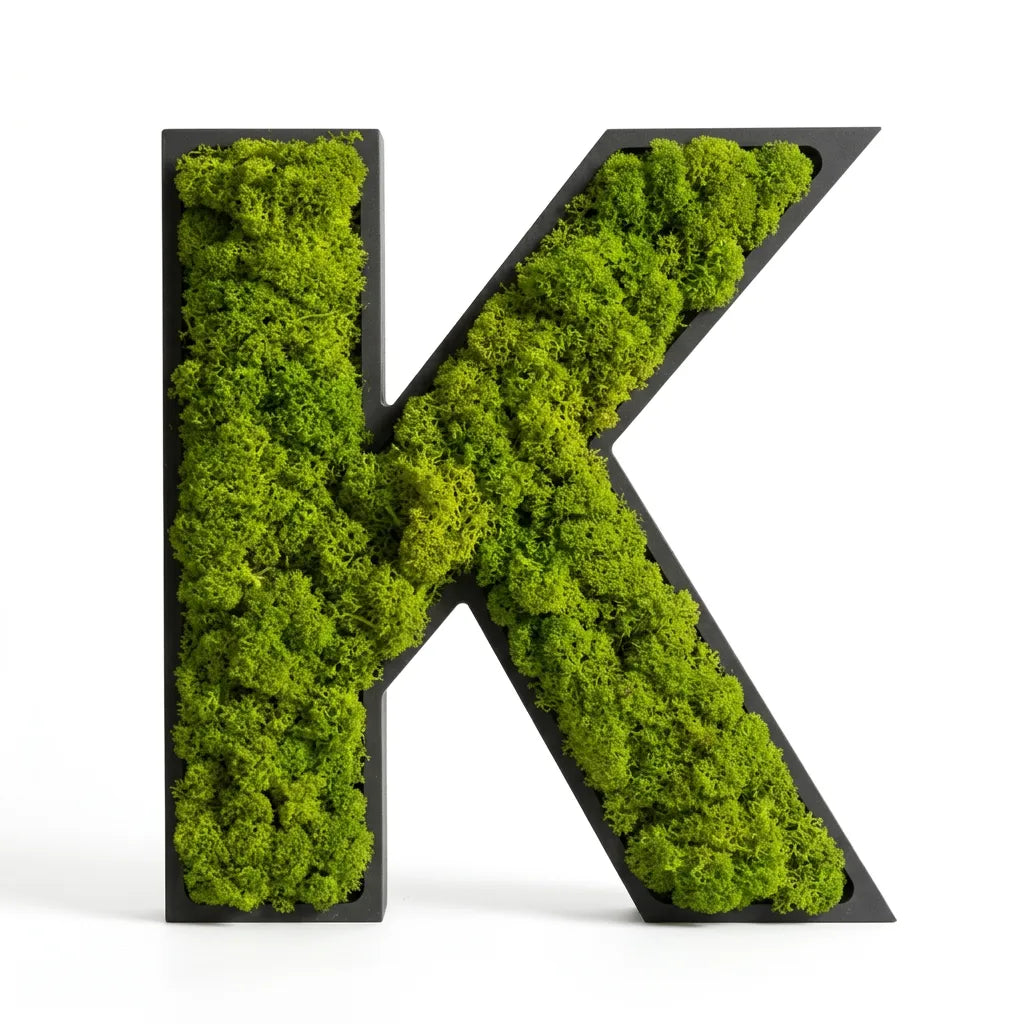 Moos-Buchstabe K