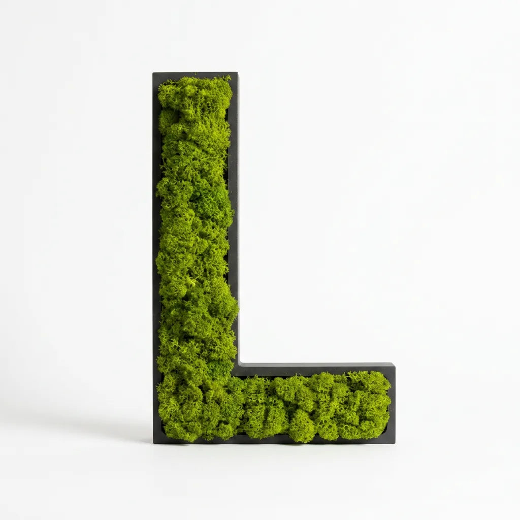 Moos-Buchstabe L