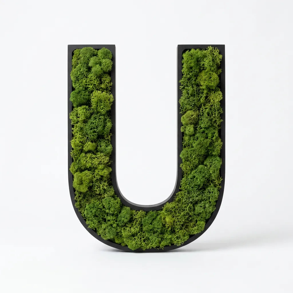 Moos-Buchstabe U